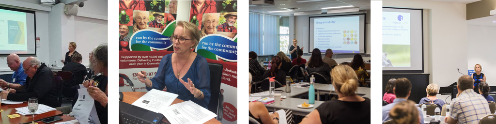 Prue doing workshops, Prue's workshops, Workshops by Indigo Gold, testimonials from workshop clients